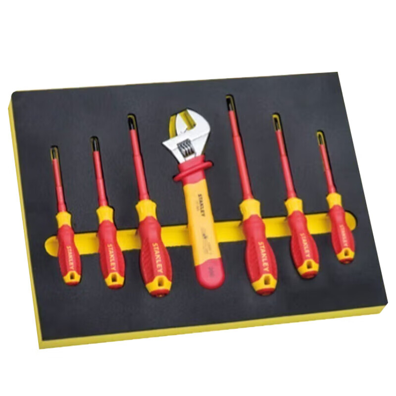 史丹利（Stanley） STMT77891-23 VDE绝缘螺丝批活扳组套 7件套 （单位：套）