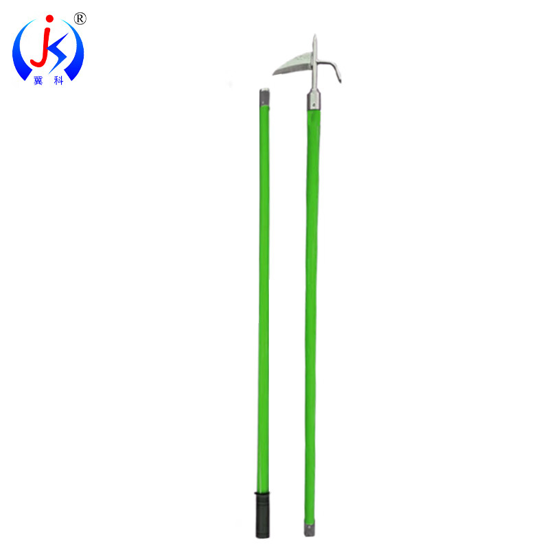 冀科 JK-YWGLV33 接扣式异物杆 固定头 3节3米 （单位：根） 绿色