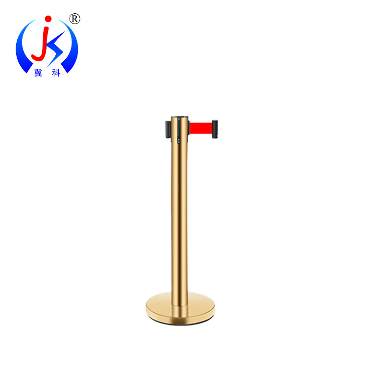 冀科 JK-DJWL3 不锈钢伸缩围栏 高1m 单带长3米 （单位：个） 金色