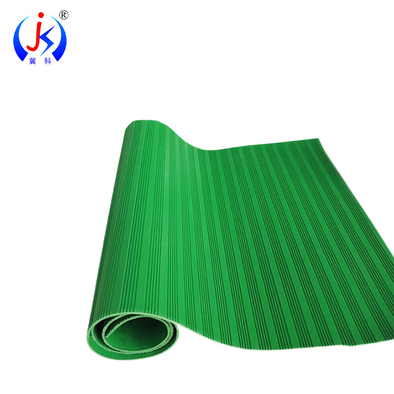 冀科 JK-TWLJB3110 绝缘条纹胶板 3mm 5kv1*10米 （单位：张） 绿色