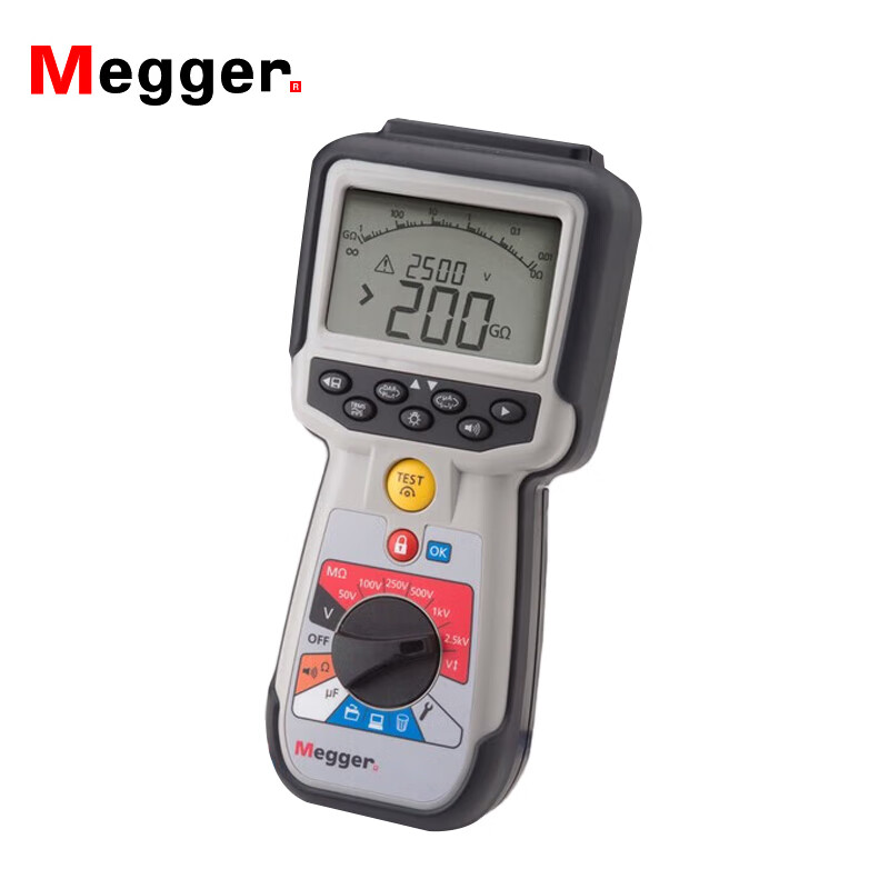 梅凯（Megger） MIT2500-XR 便携式绝缘电阻测试仪 测试单量程0.01&Omega;~1M&Omega; （单位：台）